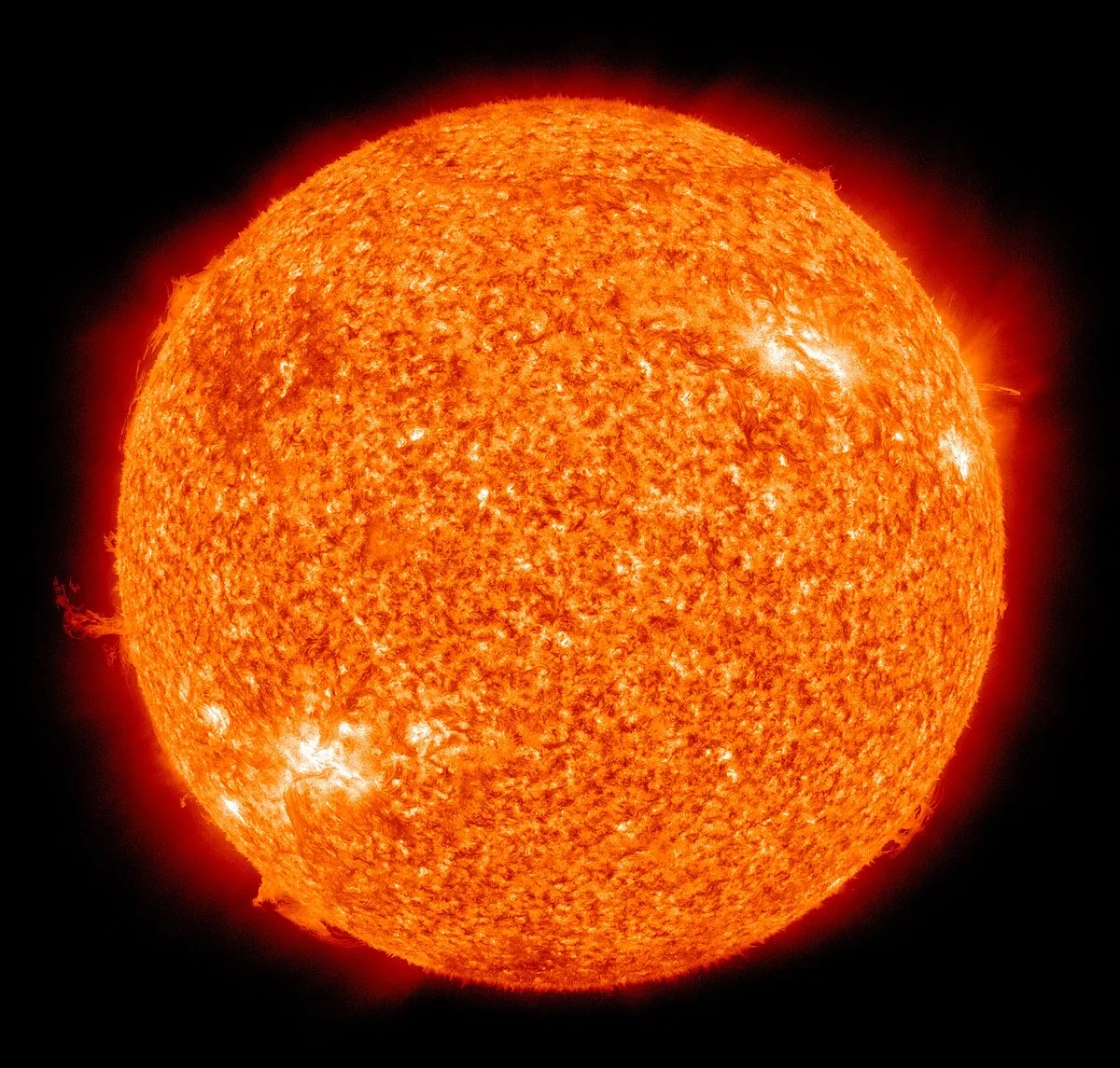 太陽表面の紫外線画像